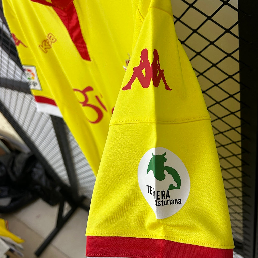 Camiseta Retro Sporting de Gijón Visita 15/16 - espalda