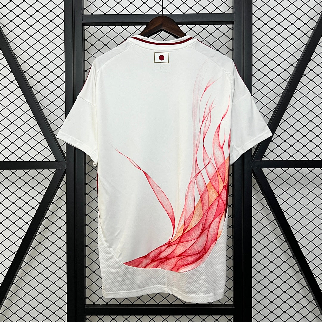 Camiseta Japón Gris Claro y Negra Edición Especial 2024 IV - espalda