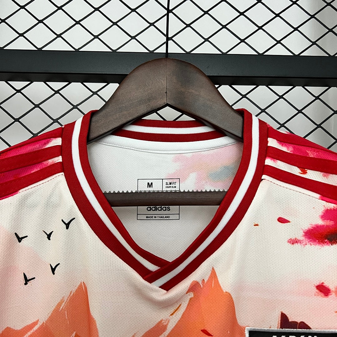 Camiseta Japón Naranja y Negra Edición Especial 2024 - espalda