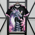 Camiseta Japón Negra y Rosada Edición Especial 2024 - frente