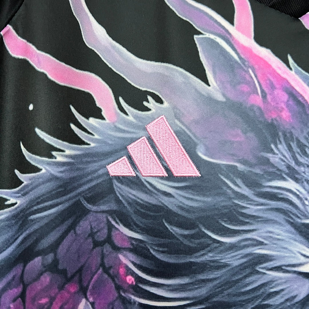 Camiseta Japón Rosada y Negra Edición Especial 2024 - espalda
