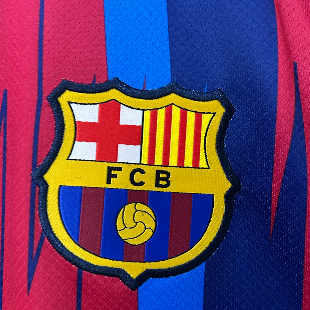 Camiseta FC Barcelona Azul y Roja Edición Especial 2024/25 - espalda