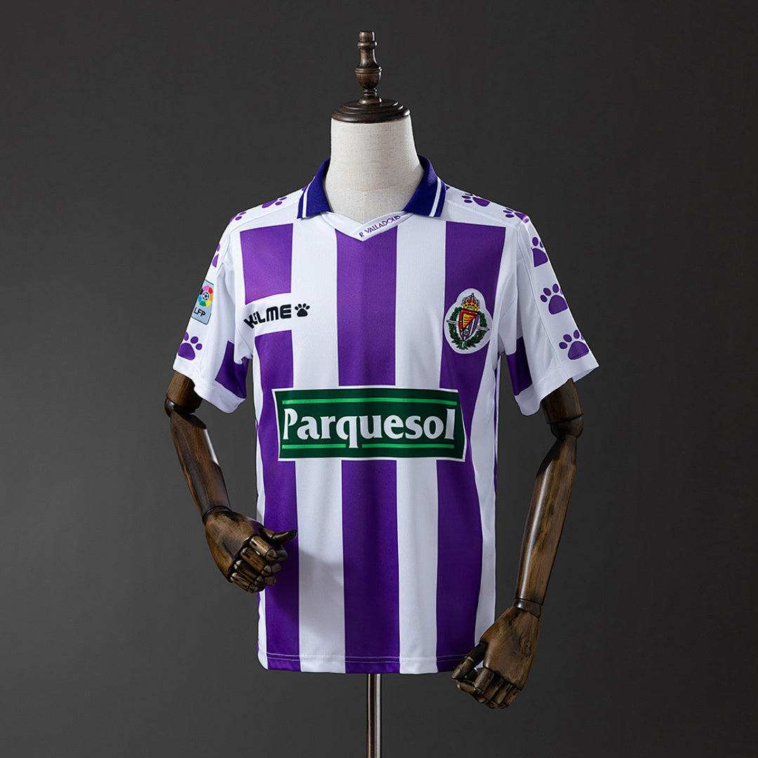 Camiseta Retro Real Valladolid Local 95/96 - frente