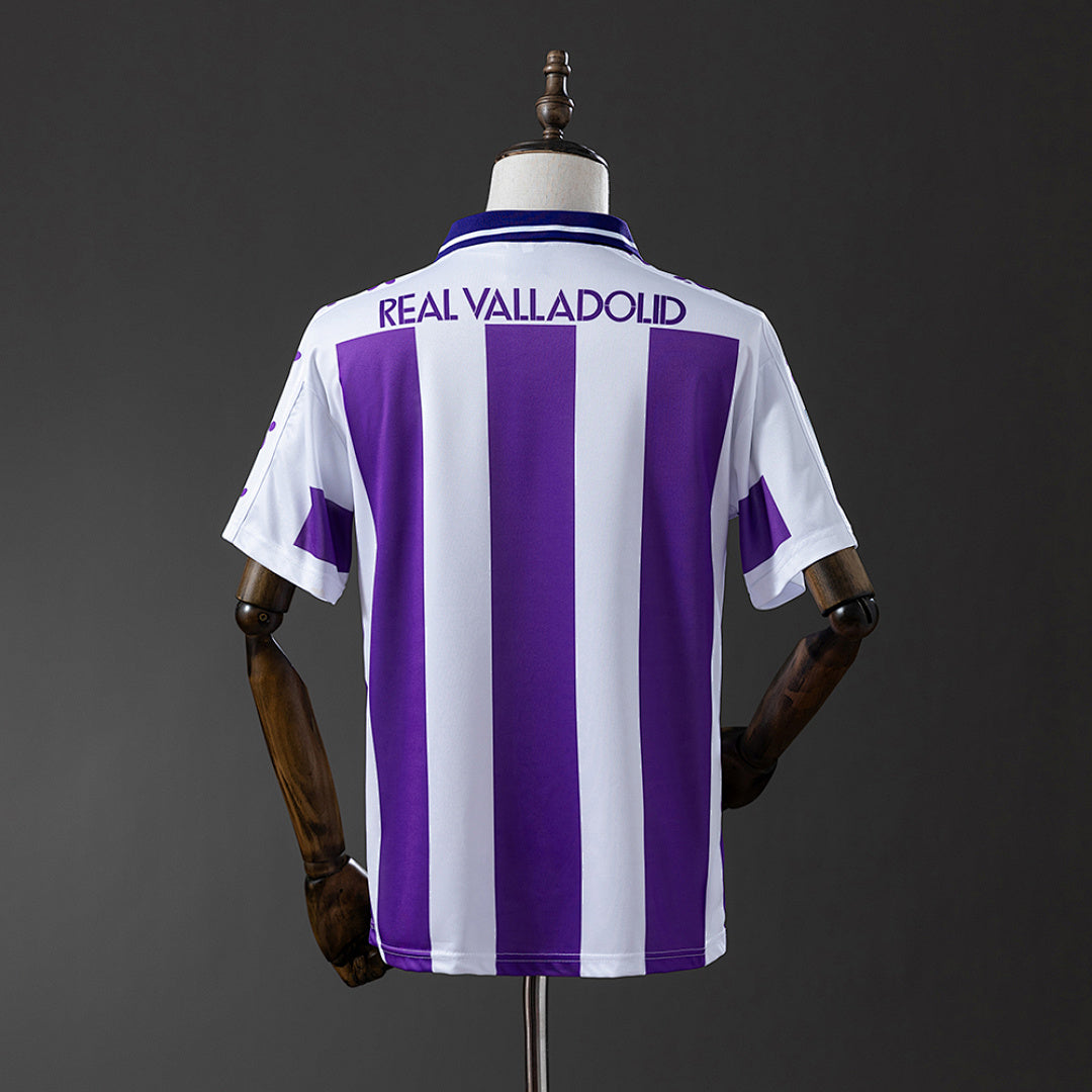 Camiseta Retro Real Valladolid Local 95/96 - espalda