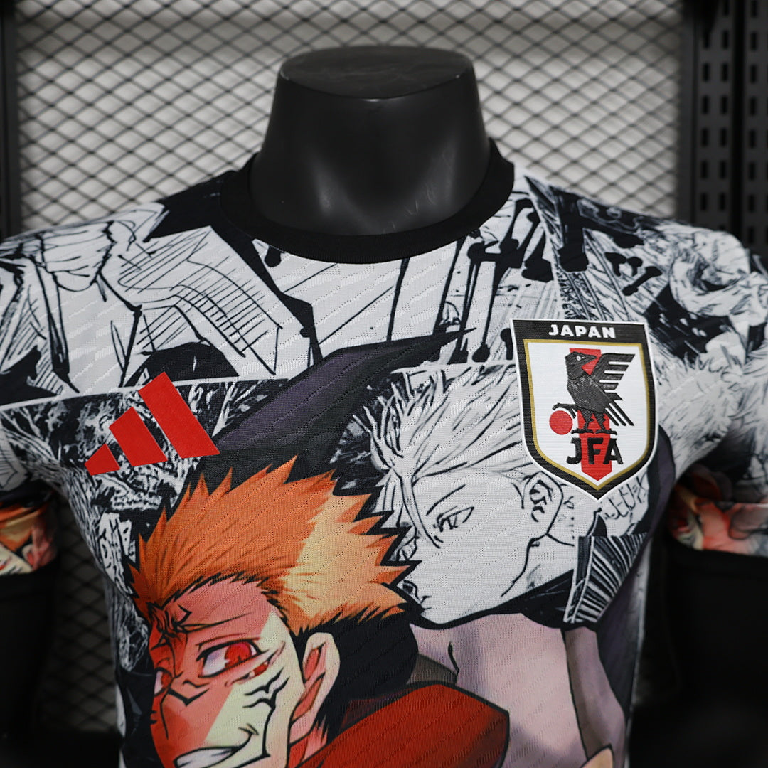 Camiseta Japón Roja y Negra Edición Especial 2025 Versión Jugador - espalda