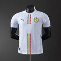 Camiseta Senegal Blanca 2025 Versión Jugador - frente