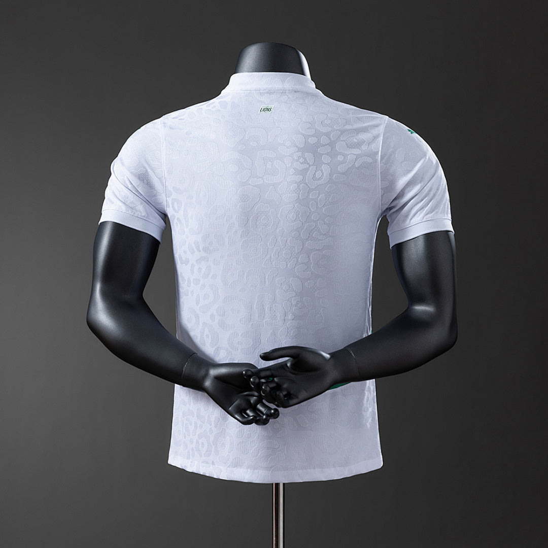 Camiseta Senegal Blanca 2025 Versión Jugador - espalda