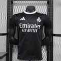 Camiseta Real Madrid Negra y Gris Edición Especial 2024/25 Versión Jugador - frente
