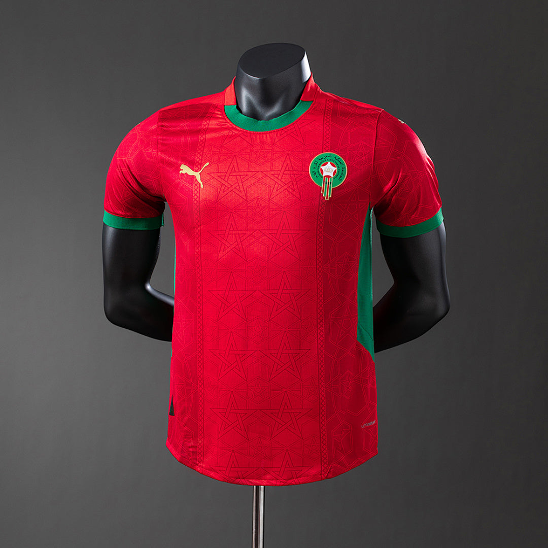 Camiseta Marruecos Local 2025 Versión Jugador - frente