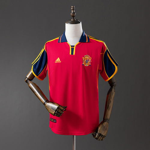 Camiseta Retro España Local 2000 - frente