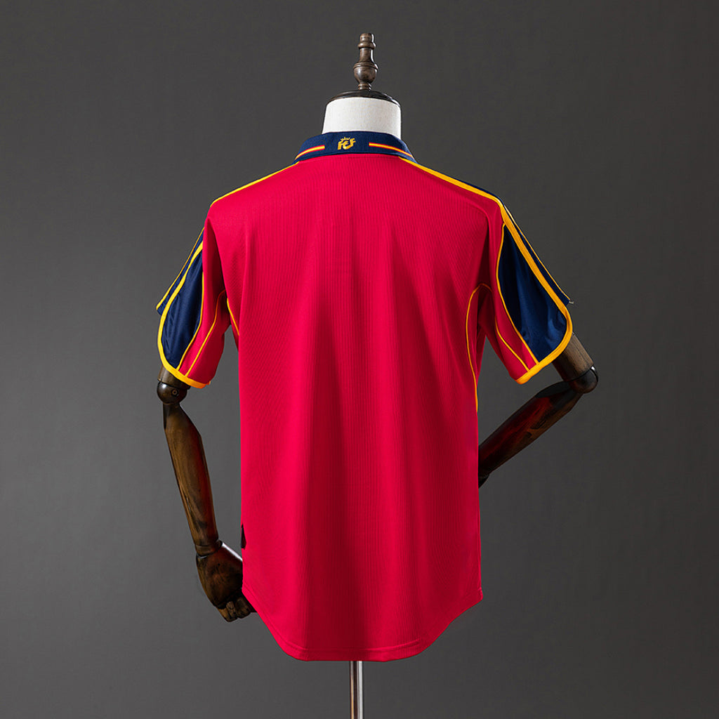 Camiseta Retro España Local 2000 - espalda
