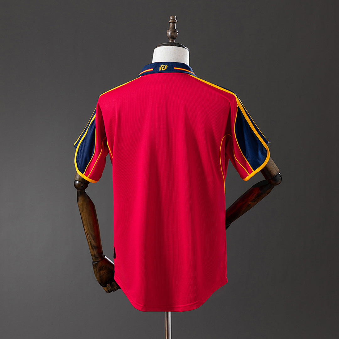 Camiseta Retro España Local 2000 - espalda