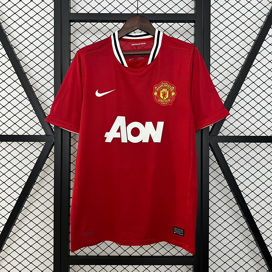 Camiseta Retro Manchester United Local 11/12 - frente
