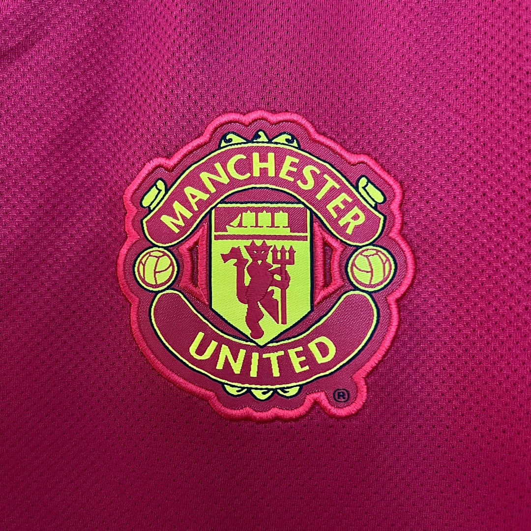 Camiseta Retro Manchester United Local 11/12 - espalda