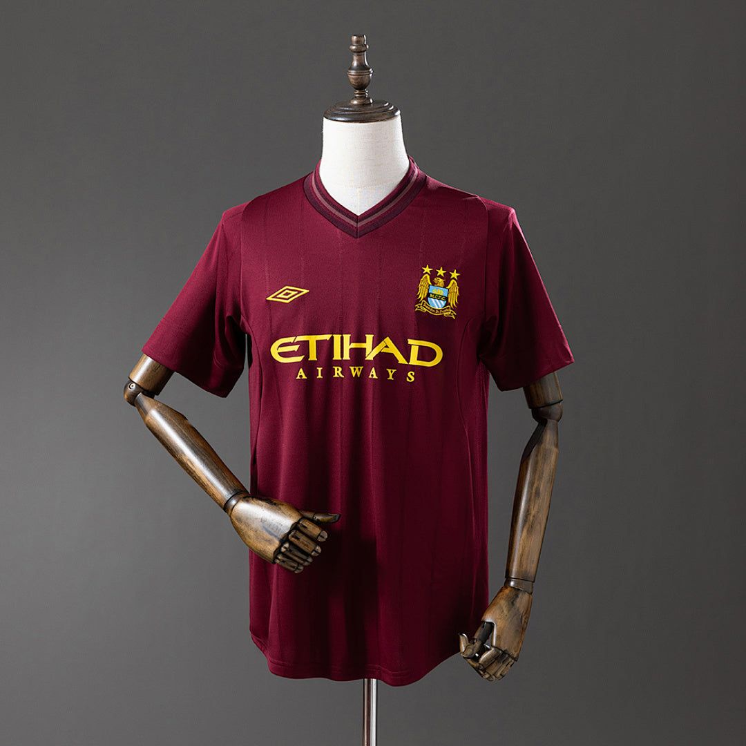 Camiseta Retro Manchester City Visita 12/13 - frente