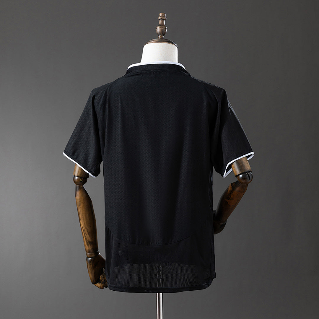 Camiseta Retro Manchester United Visita Café y Negra 03/05 - espalda