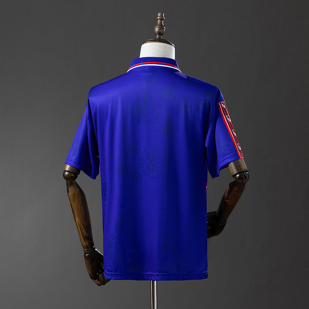 Camiseta Retro Getafe CF Local Azul Marino y Gris 98/99 - espalda