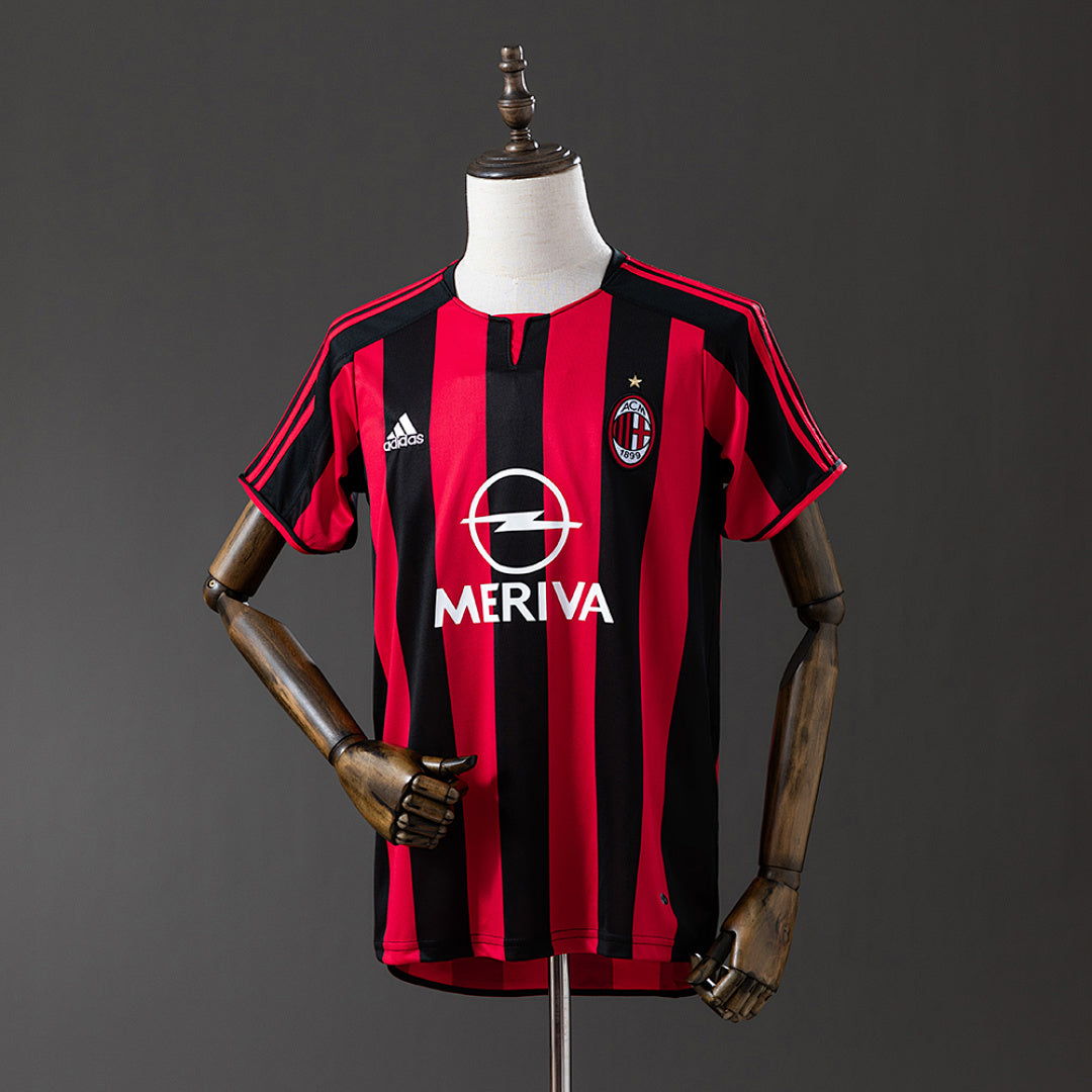 Camiseta Retro AC Milan Local 03/04 - frente