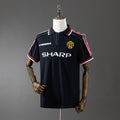 Camiseta Retro Manchester United Negra 98/99 - frente