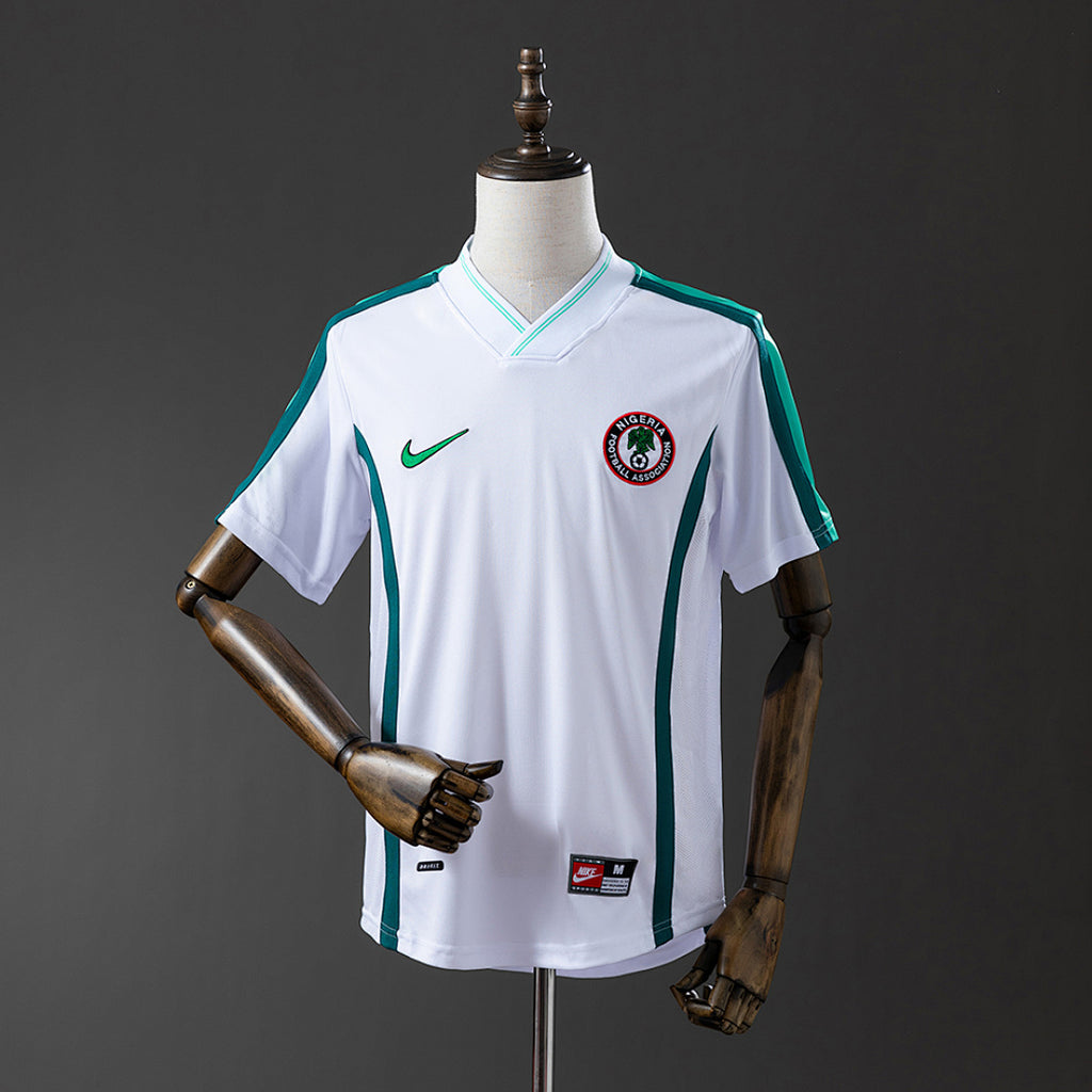 Camiseta Retro Nigeria Visita 1998 - frente
