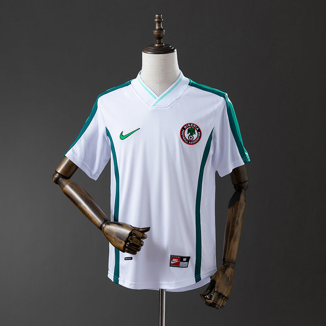 Camiseta Retro Nigeria Visita 1998 - frente