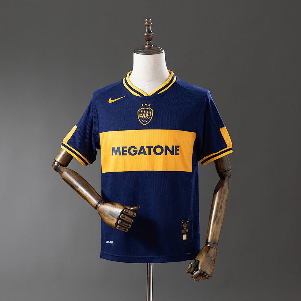 Camiseta Retro Boca Juniors Local 06/07 - frente