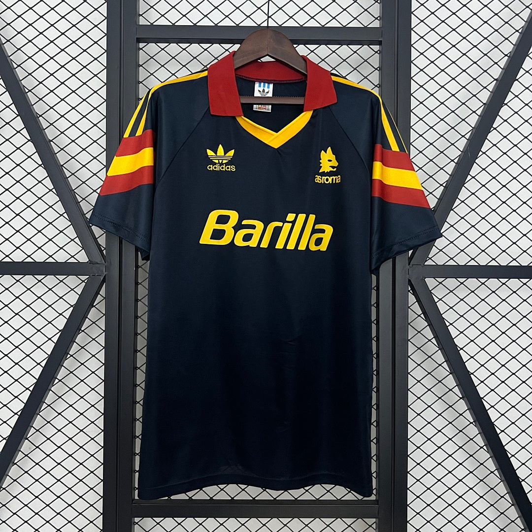 Camiseta Retro AS Roma Tercera 91/92 - frente