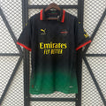 Camiseta AC Milan Negra y Verde Oscuro Edición Especial 2025/26 - frente