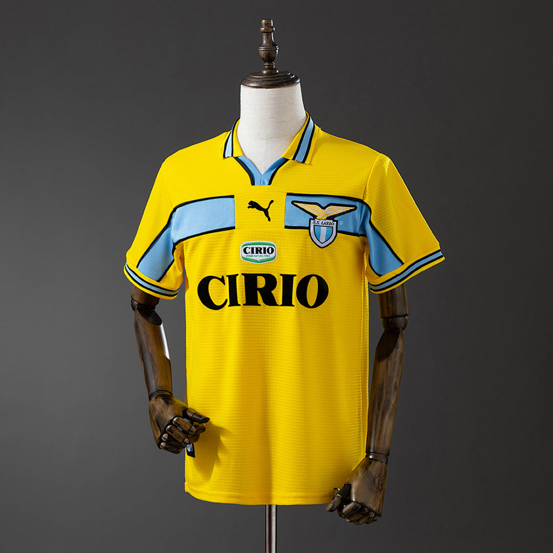 Camiseta Retro Lazio Amarilla 98/99 - frente