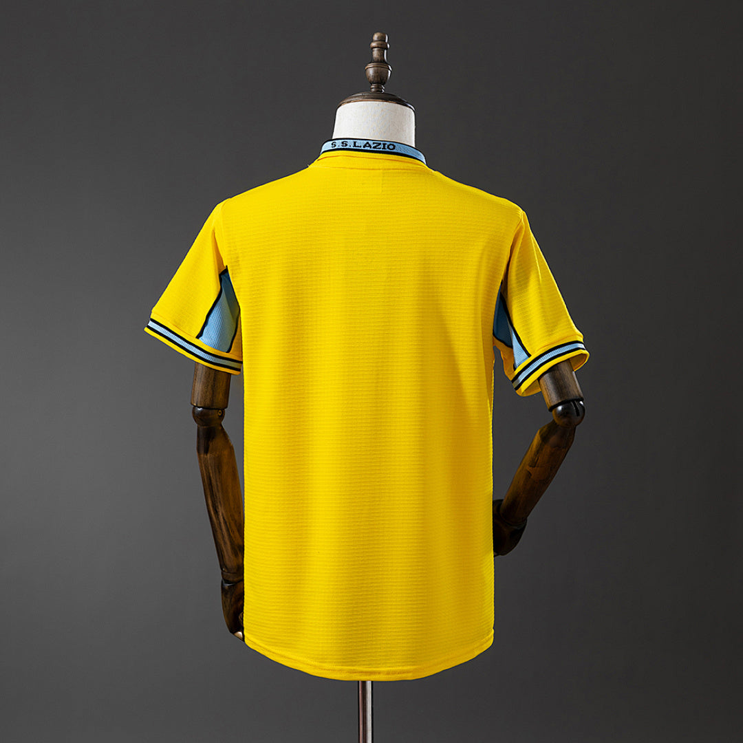 Camiseta Retro Lazio Amarilla 98/99 - espalda