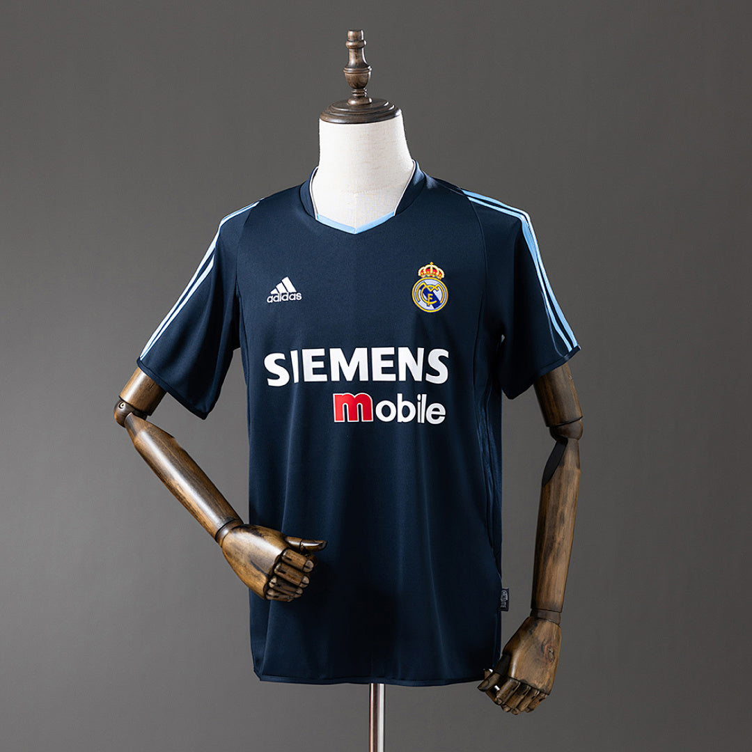 Camiseta Retro Real Madrid Visita 03/04 - frente