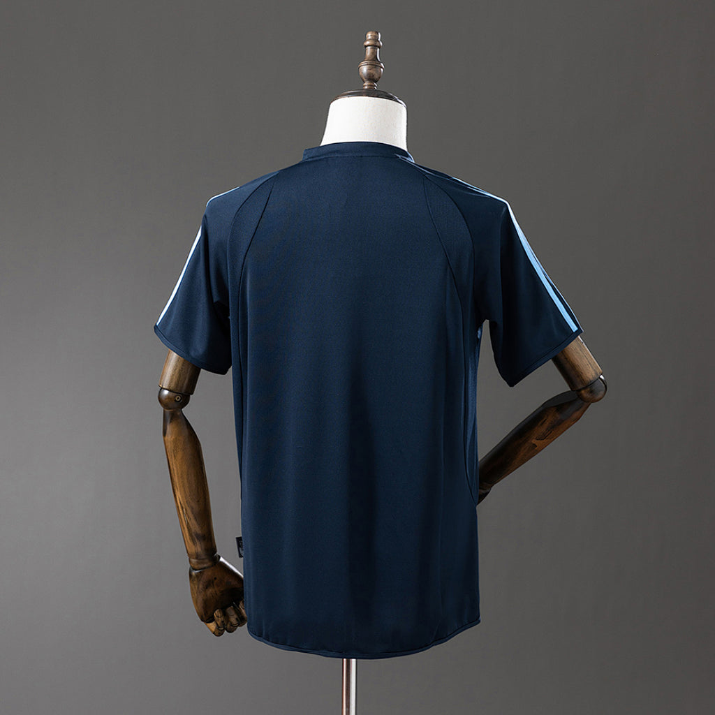 Camiseta Retro Real Madrid Visita 03/04 - espalda