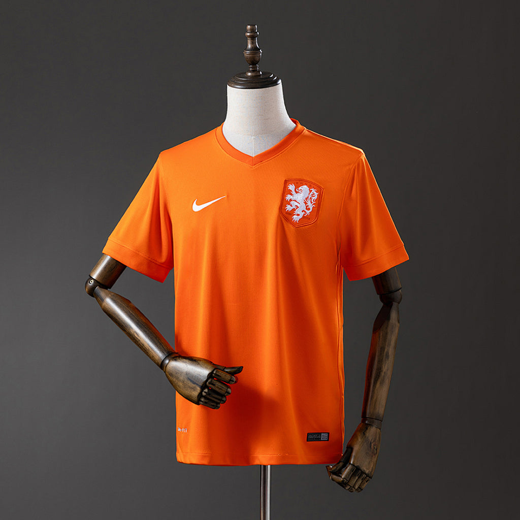 Camiseta Retro Países Bajos Local 2014 - frente
