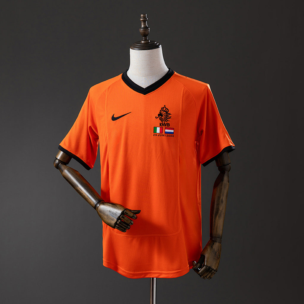 Camiseta Retro Países Bajos Local 2000 - frente