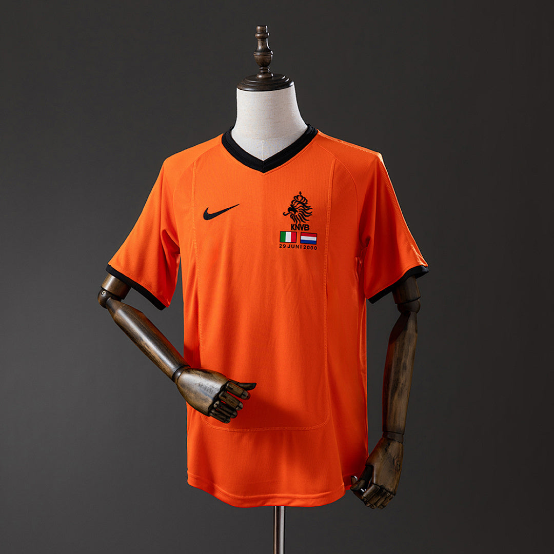 Camiseta Retro Países Bajos Local 2000 - frente