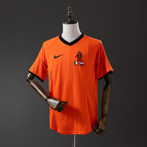 Camiseta Retro Países Bajos Local 2000 - frente