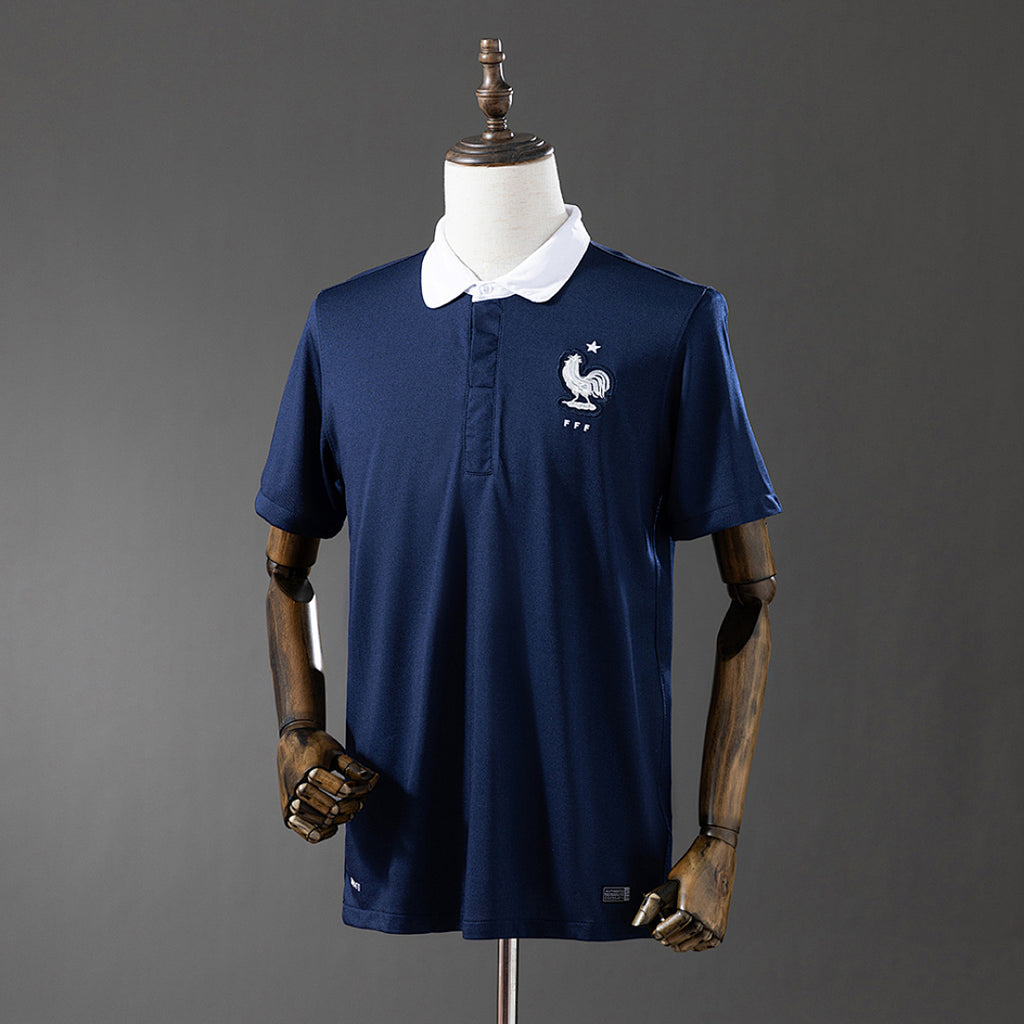 Camiseta Retro Francia Local 2014 - frente