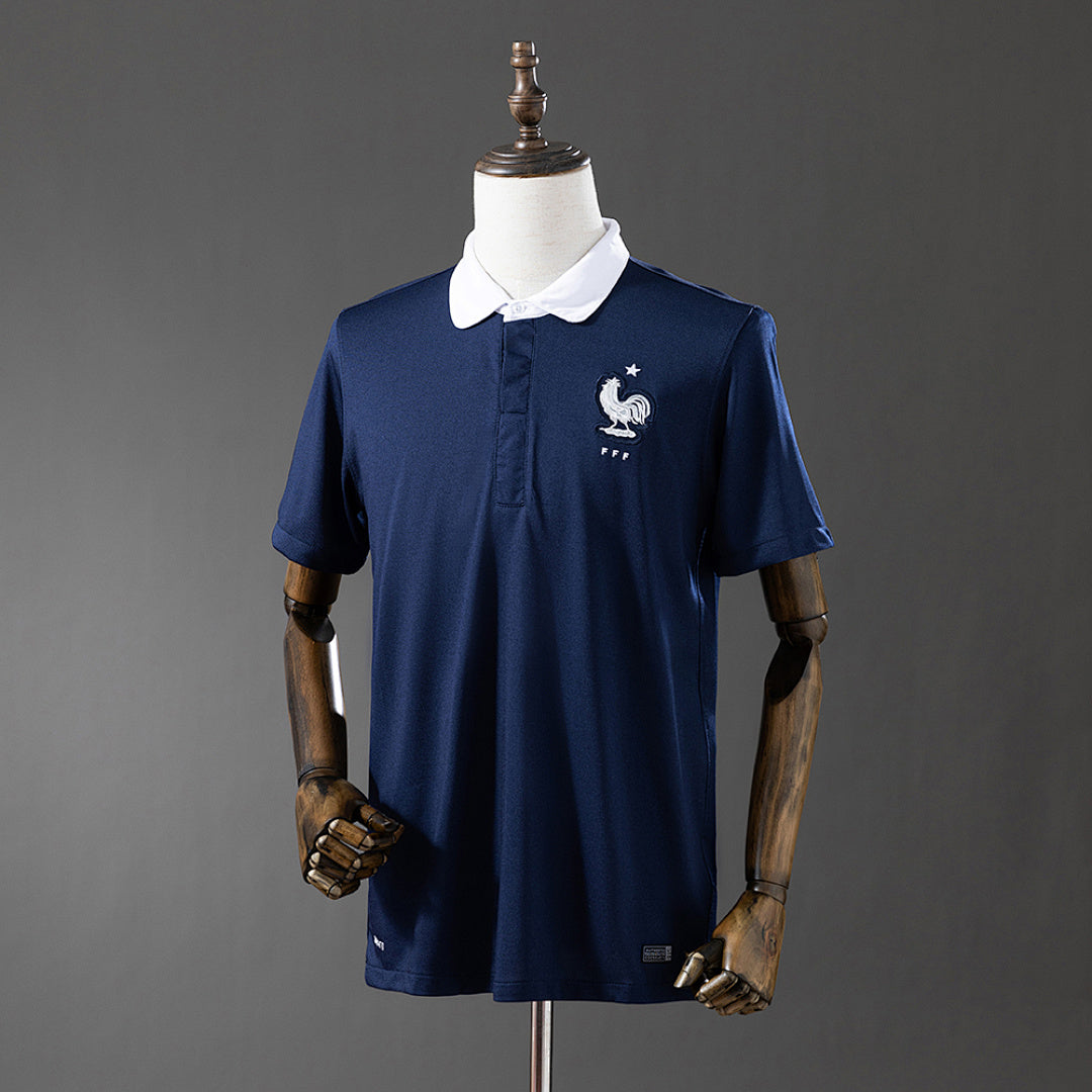Camiseta Retro Francia Local 2014 - frente