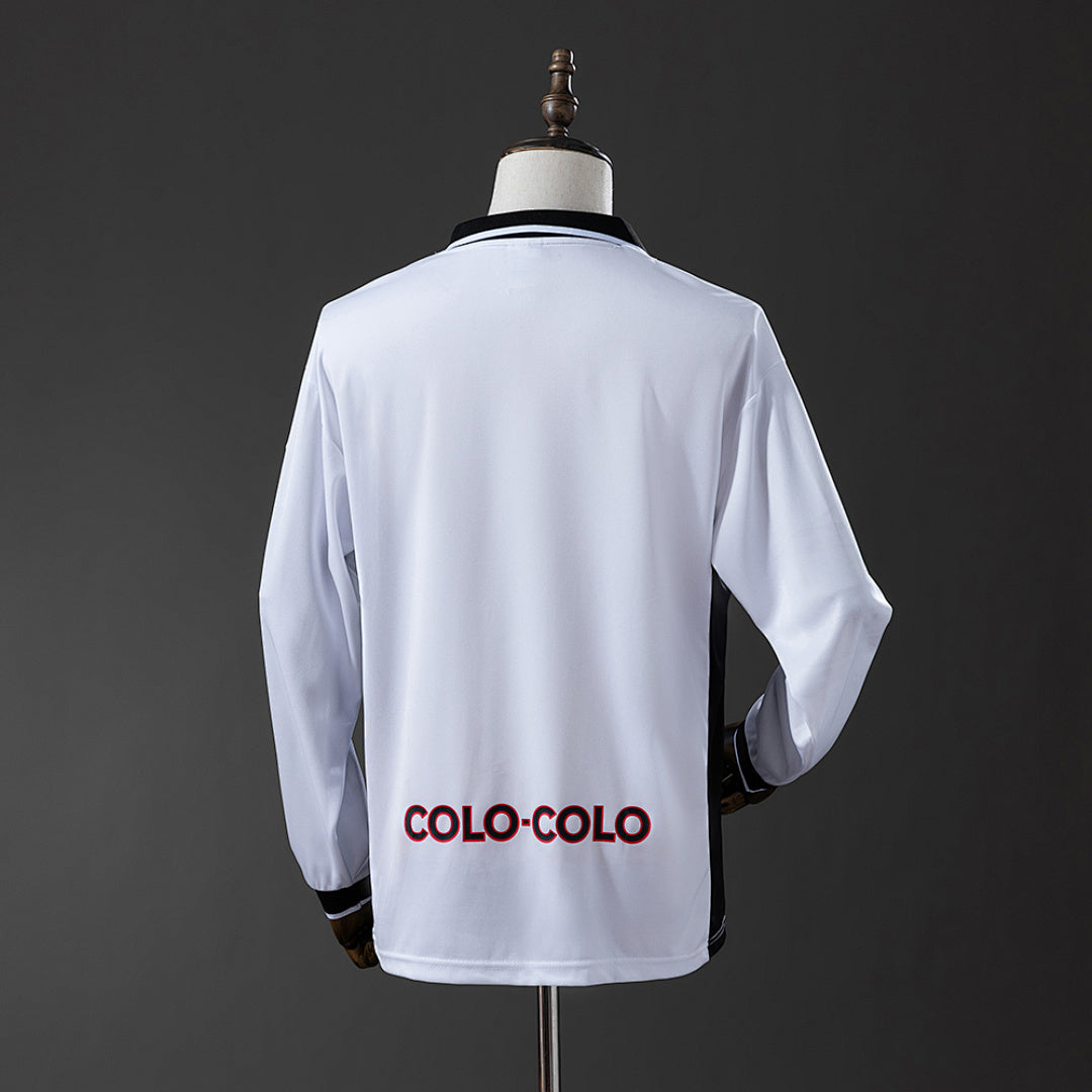 Camiseta Retro Colo Colo Local Manga Larga 97/98 - espalda