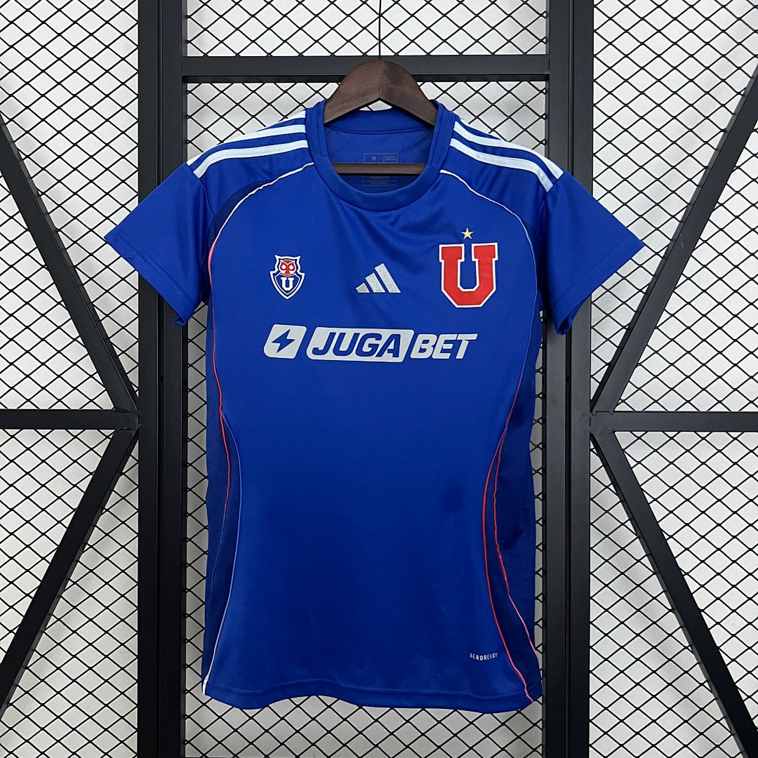Camiseta U. de Chile Local 2025/26 Mujer - frente
