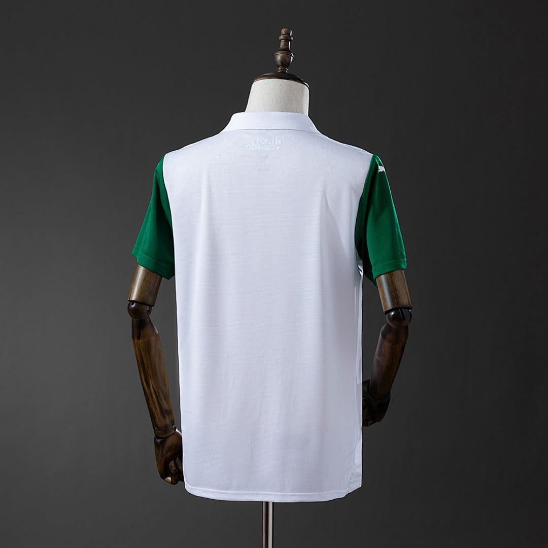 Camiseta Palmeiras Visita Celeste y Negra 2025/26 Mujer - espalda