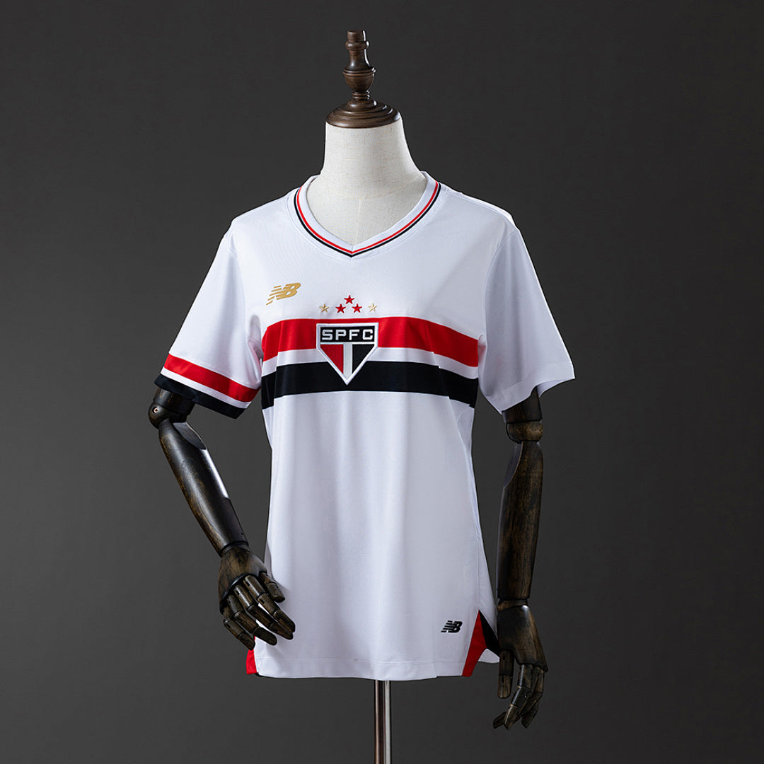 Camiseta São Paulo Local 2025/26 Mujer - frente