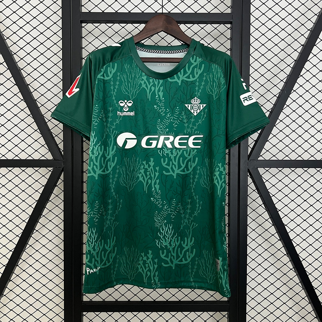 Camiseta Real Betis Turquesa y Negra Edición Especial 2025/26 - frente