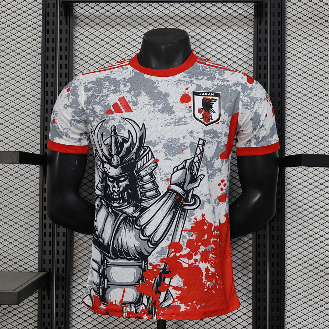 Camiseta Japón Gris y Gris Claro Edición Especial 2025 Versión Jugador - frente