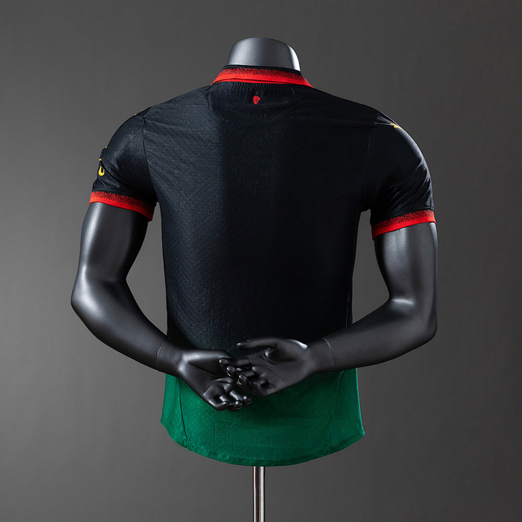 Camiseta AC Milan Verde Oscuro y Azul Edición Especial 2025/26 Versión Jugador - espalda