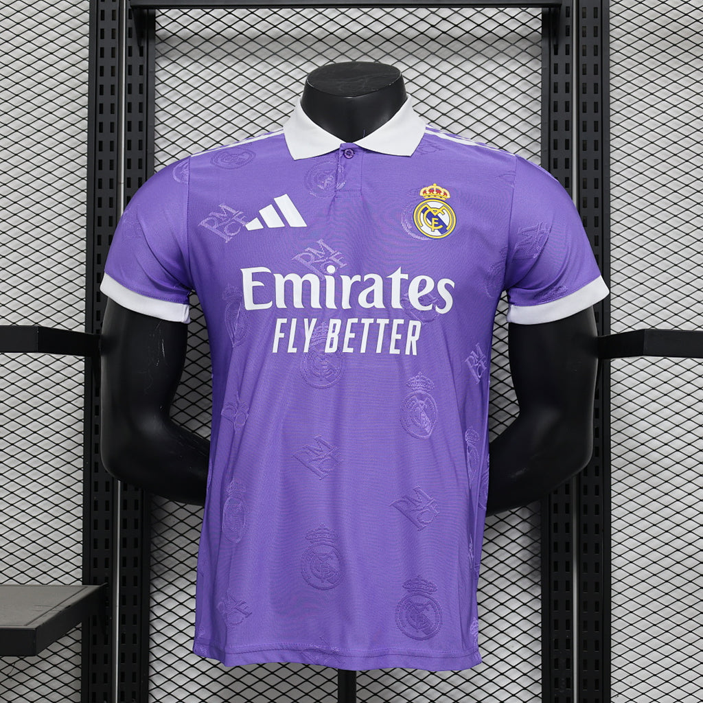 Camiseta Real Madrid Morada Edición Especial 2025/26 Versión Jugador - frente