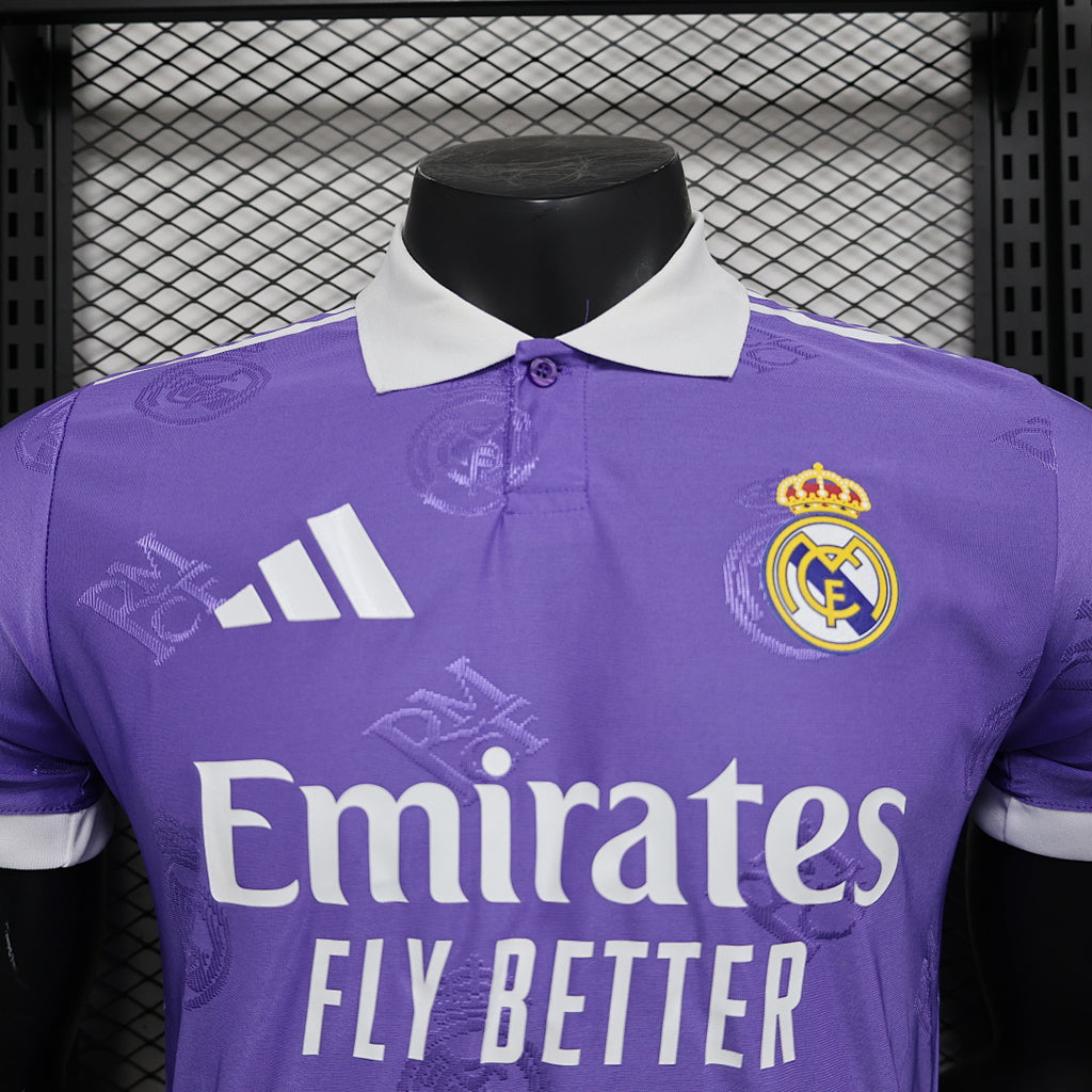 Camiseta Real Madrid Morada Edición Especial 2025/26 Versión Jugador - espalda