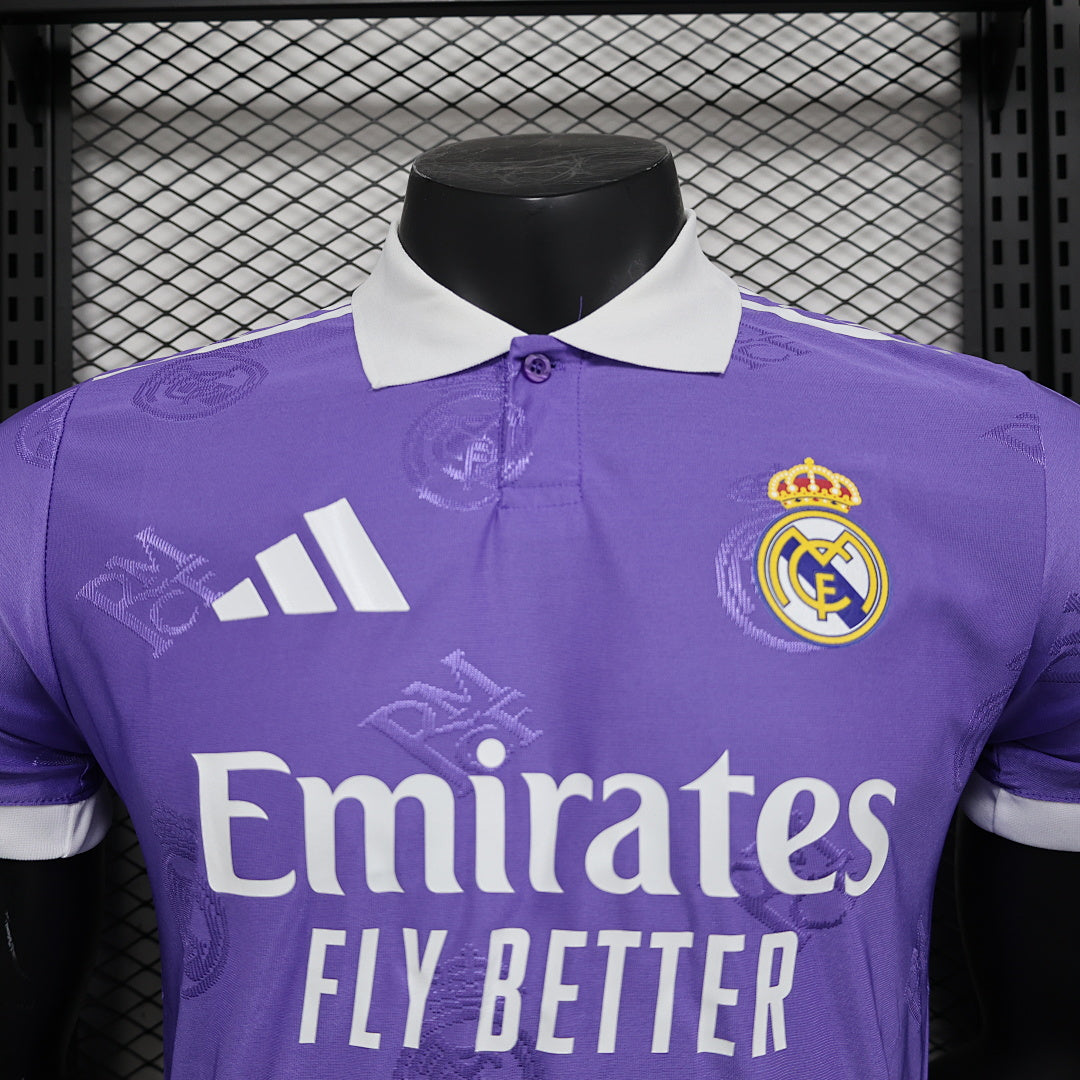 Camiseta Real Madrid Morada Edición Especial 2025/26 Versión Jugador - espalda