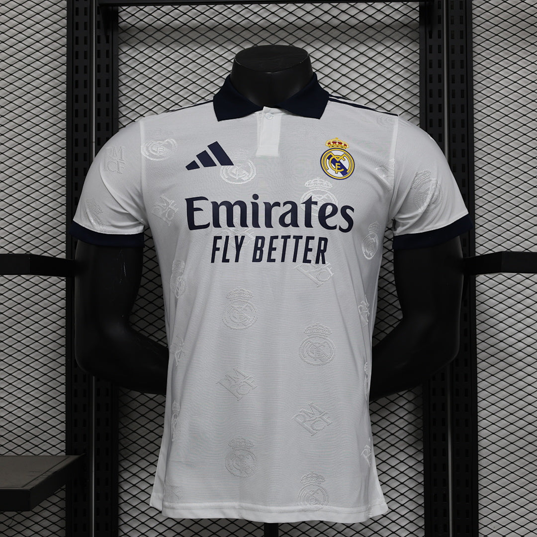 Camiseta Real Madrid Gris Claro Edición Especial 2025/26 Versión Jugador - frente