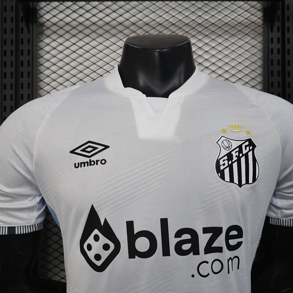 Camiseta Santos Local 2024/25 Versión Jugador - espalda